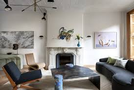 Spacious modern living room