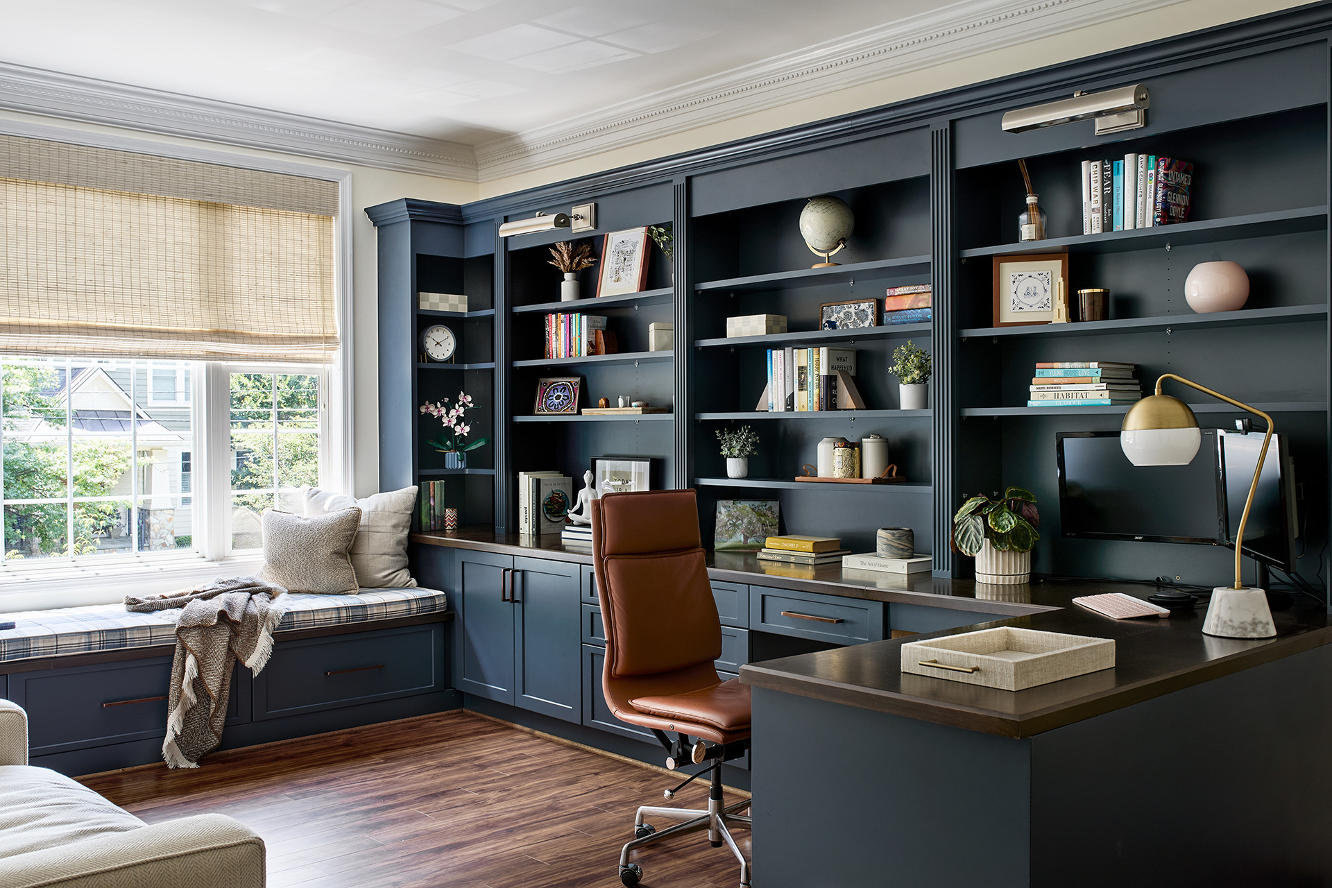 Professional home workspace